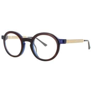 HARRY LARY MANIFESTY-E384 Eyeglasses Eye Glasses E384 BLACK/BLUE Authentic New 4